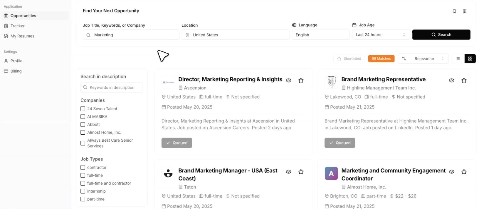 Product screenshot